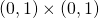(0,1)\times(0,1)